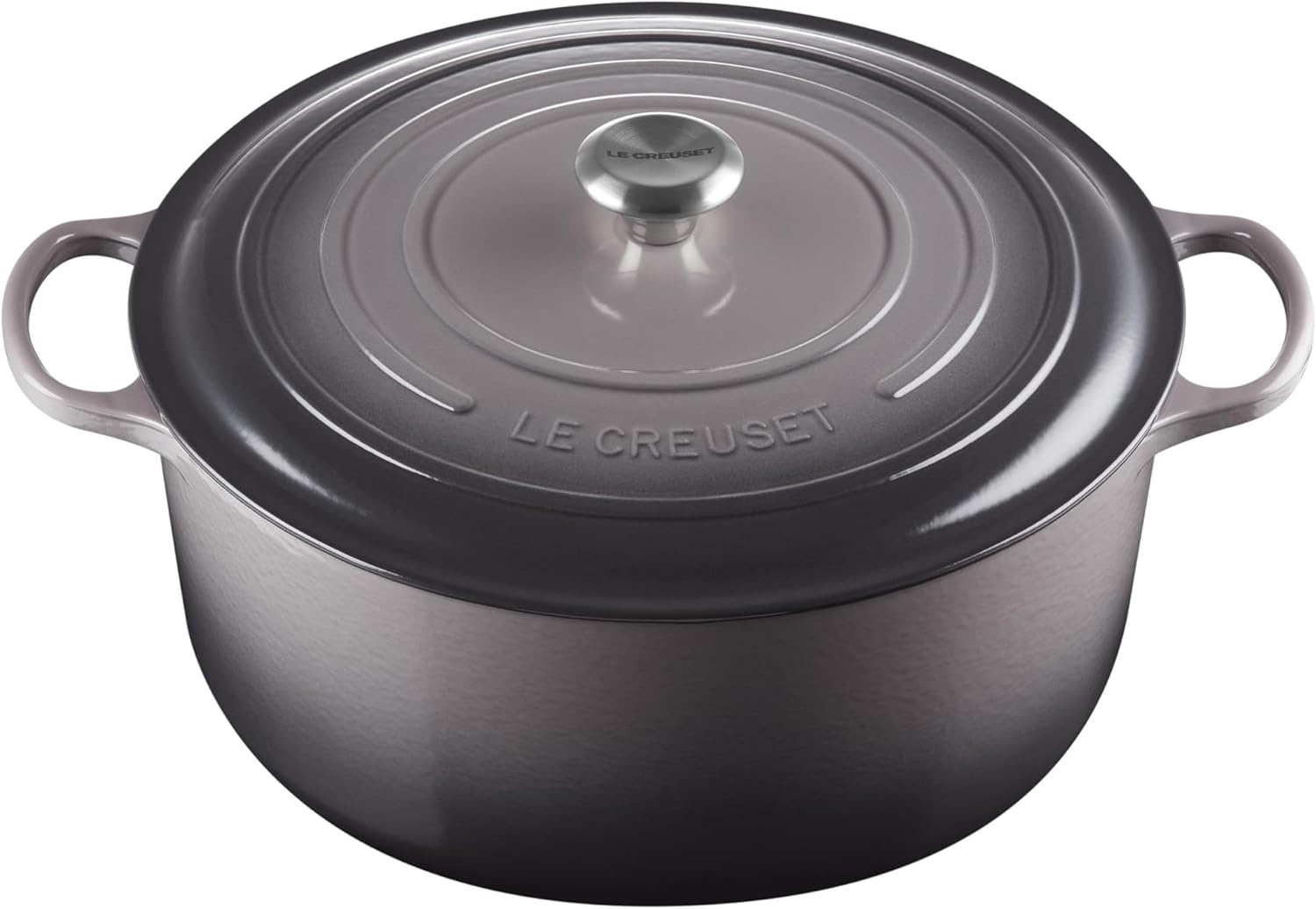 image:imageLe Creuset Enameled Cast Iron Signature Round Dutch Oven 725 qt CeriseOyster
