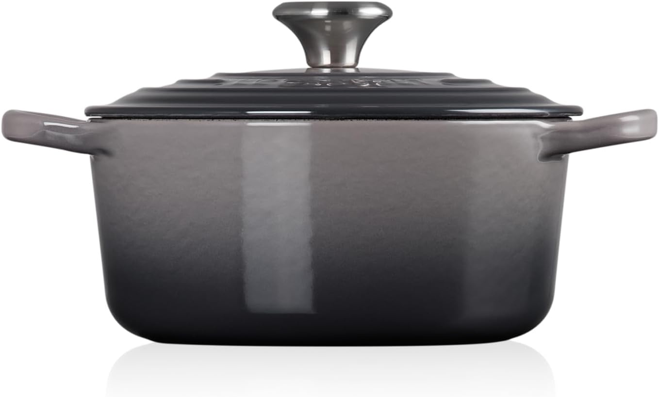 image:imageLe Creuset Enameled Cast Iron Signature Round Dutch Oven 725 qt CeriseOyster