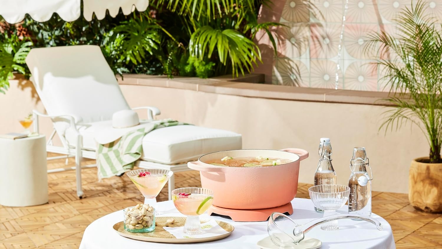 image:imageLe Creuset Enameled Cast Iron Signature Round Dutch Oven 725 qt CerisePeche