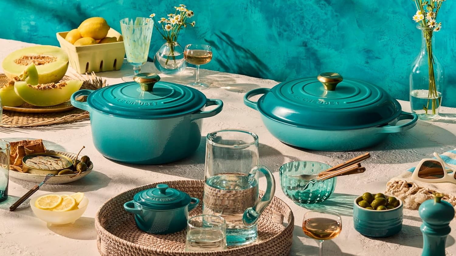 image:imageLe Creuset Enameled Cast Iron Signature Round Dutch Oven 725 qt CeriseRiviera