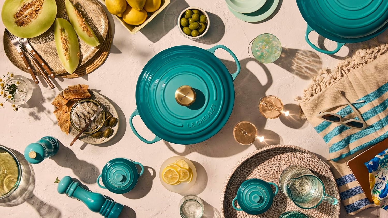 image:imageLe Creuset Enameled Cast Iron Signature Round Dutch Oven 725 qt CeriseRiviera
