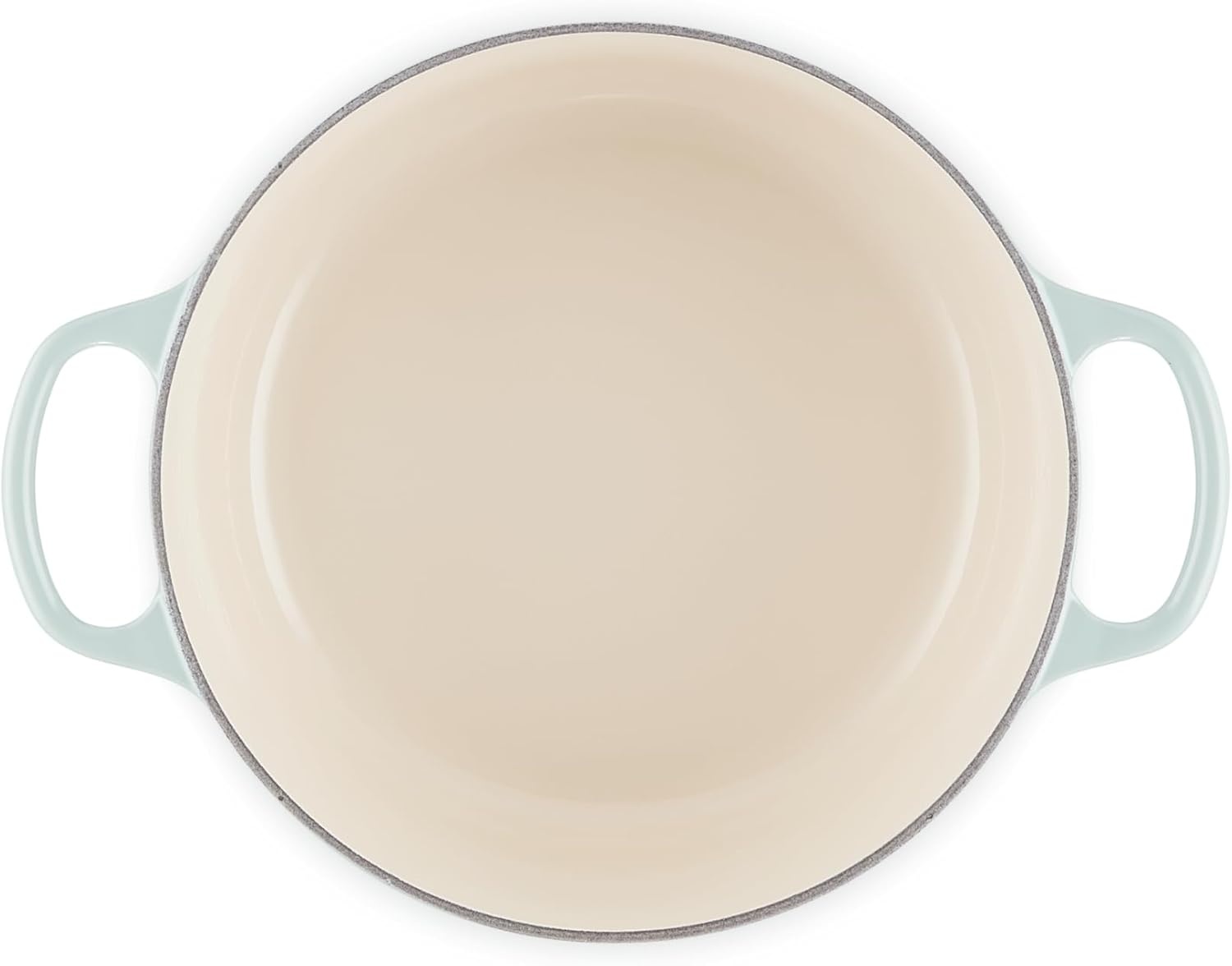 image:imageLe Creuset Enameled Cast Iron Signature Round Dutch Oven 725 qt CeriseSea Salt
