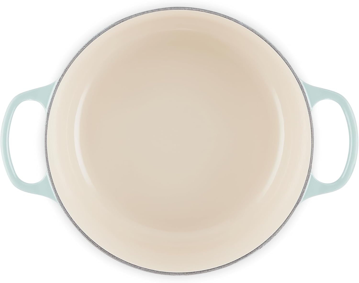 image:imageLe Creuset Enameled Cast Iron Signature Round Dutch Oven 725 qt CeriseSea Salt