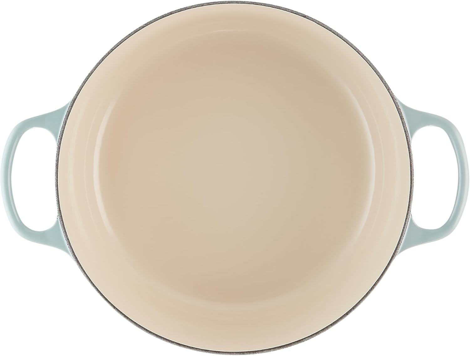 image:imageLe Creuset Enameled Cast Iron Signature Round Dutch Oven 725 qt CeriseSea Salt