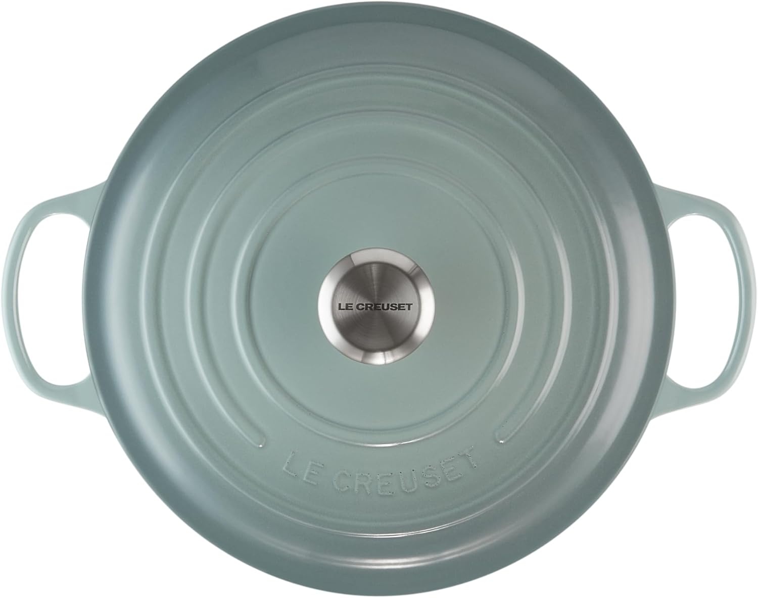 image:imageLe Creuset Enameled Cast Iron Signature Round Dutch Oven 725 qt CeriseSea Salt