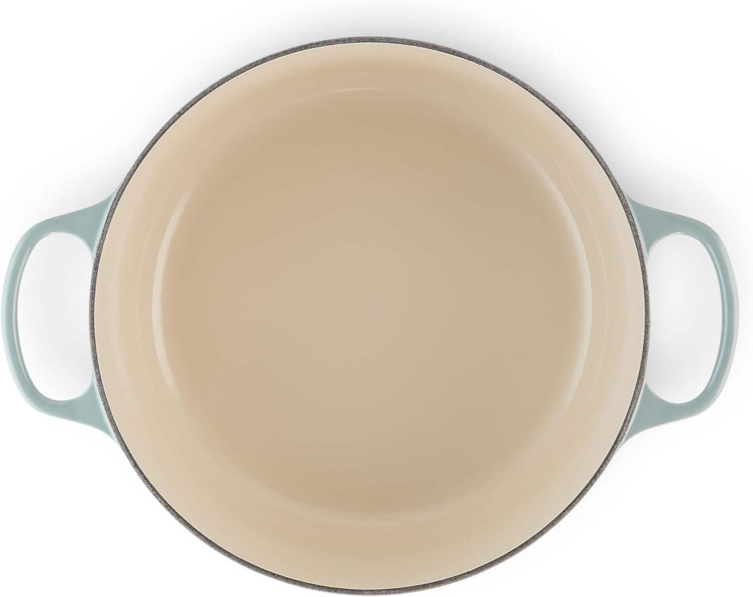 image:imageLe Creuset Enameled Cast Iron Signature Round Dutch Oven 725 qt CeriseSea Salt