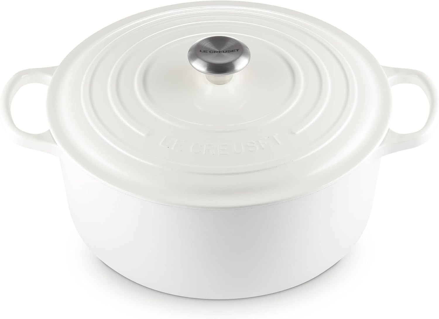 image:imageLe Creuset Enameled Cast Iron Signature Round Dutch Oven 725 qt CeriseWhite