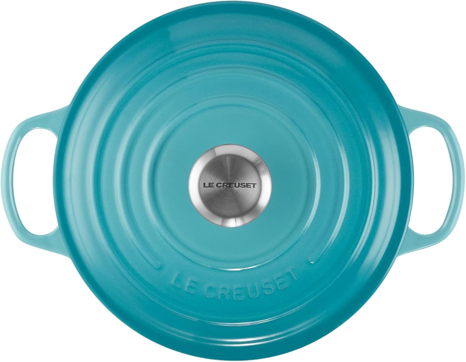 image:imageLe Creuset Enameled Cast Iron Signature Round Sauteuse 35qt PecheCaribbean