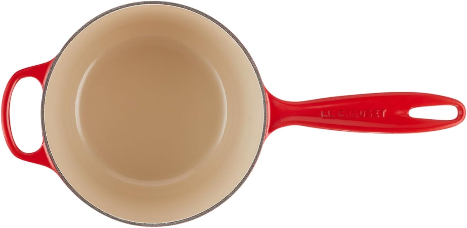 image:imageLe Creuset Enameled Cast Iron Signature Saucepan 225 qt FlameCerise