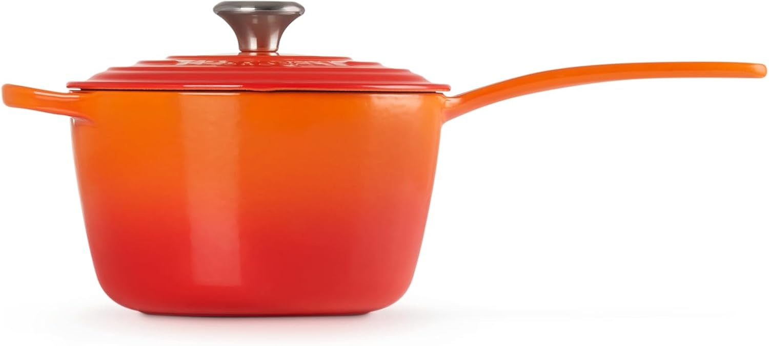 image:imageLe Creuset Enameled Cast Iron Signature Saucepan 225 qt FlameFlame