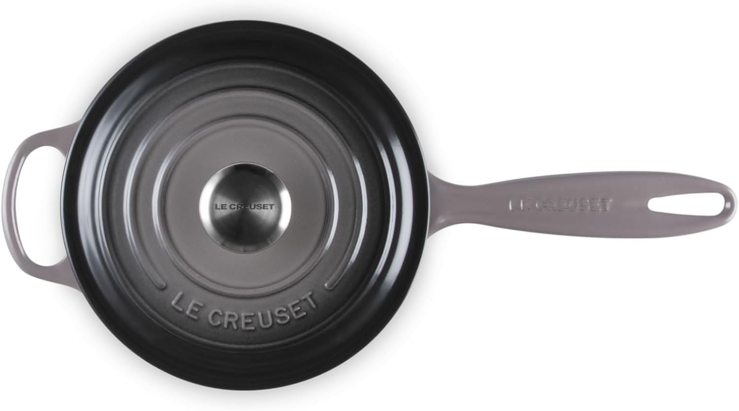 image:imageLe Creuset Enameled Cast Iron Signature Saucepan 225 qt FlameOyster