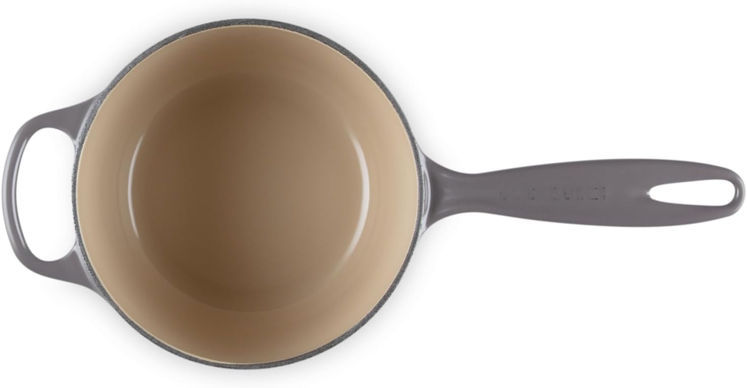 image:imageLe Creuset Enameled Cast Iron Signature Saucepan 225 qt FlameOyster