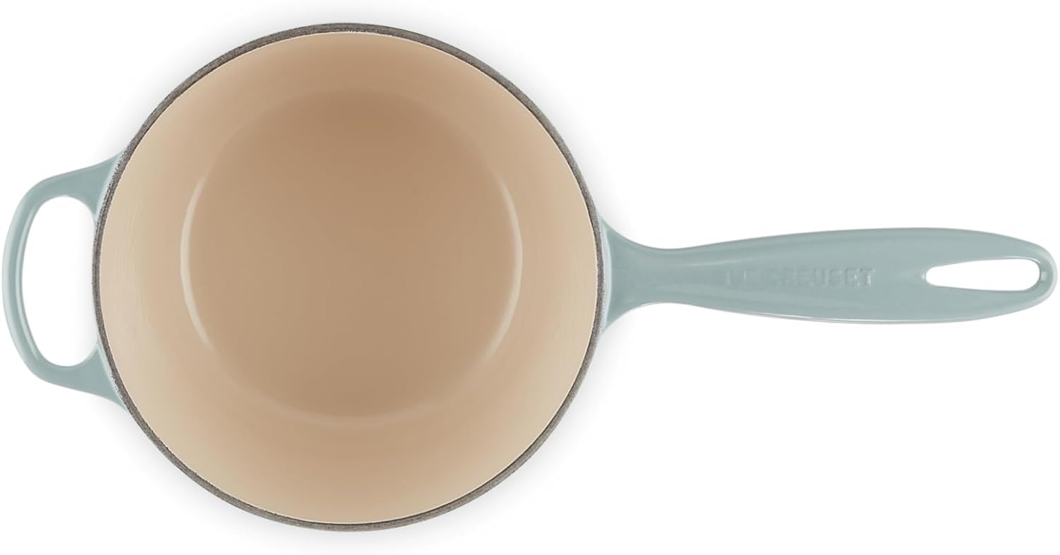 image:imageLe Creuset Enameled Cast Iron Signature Saucepan 225 qt FlameSea Salt