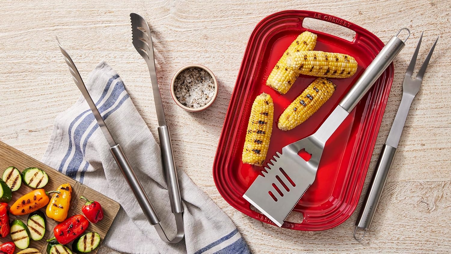 image:imageLe Creuset Stainless Steel Outdoor TwoPronged Fork 175Fork