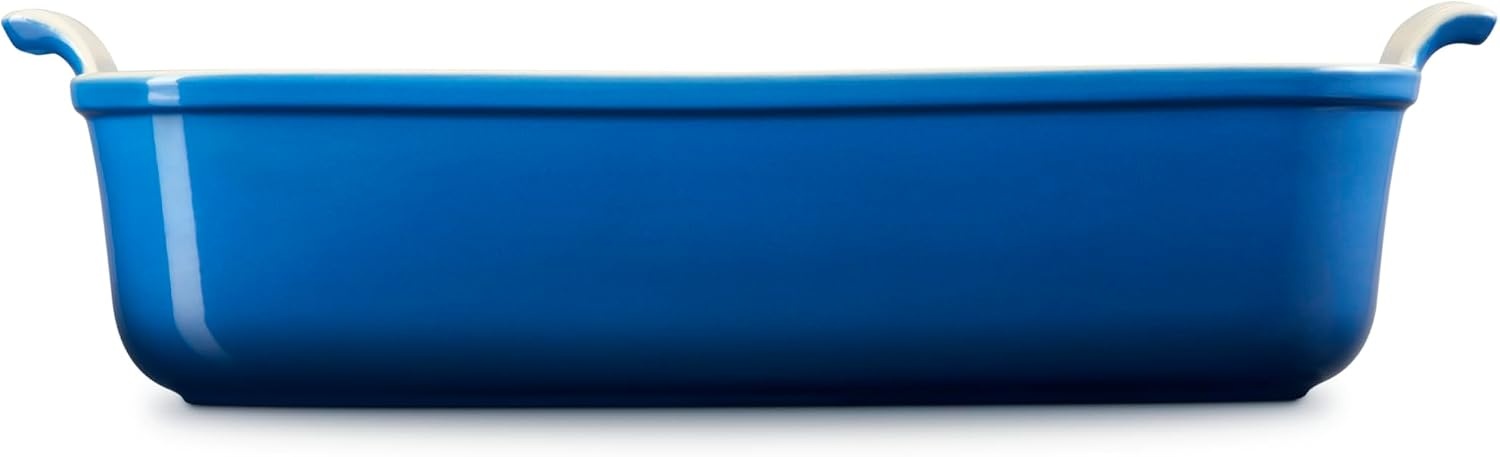 image:imageLe Creuset Stoneware Heritage Deep Rectangular Lasagna Dish 675 qt CeriseMarseille