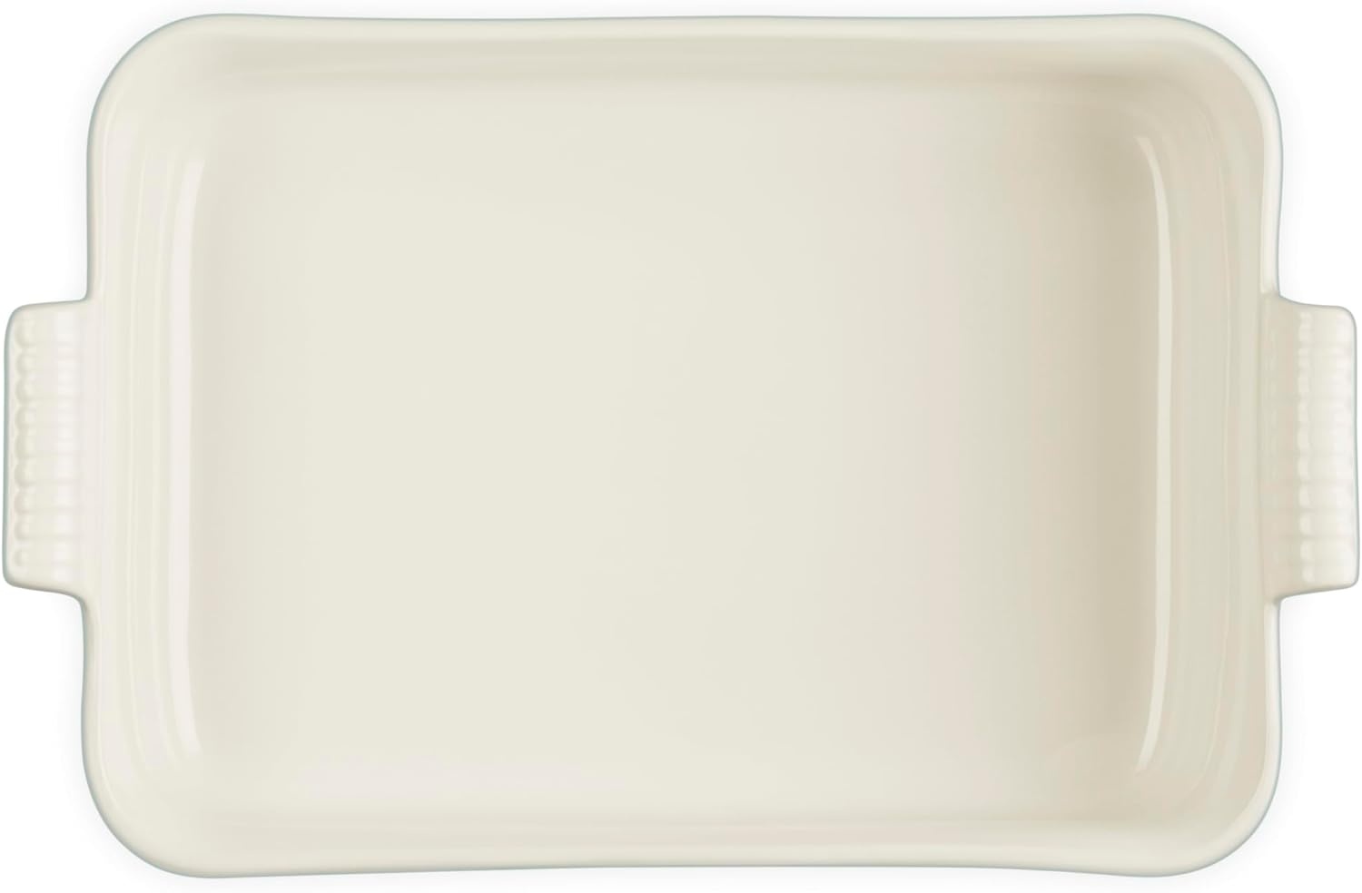 image:imageLe Creuset Stoneware Heritage Deep Rectangular Lasagna Dish 675 qt CeriseSea Salt