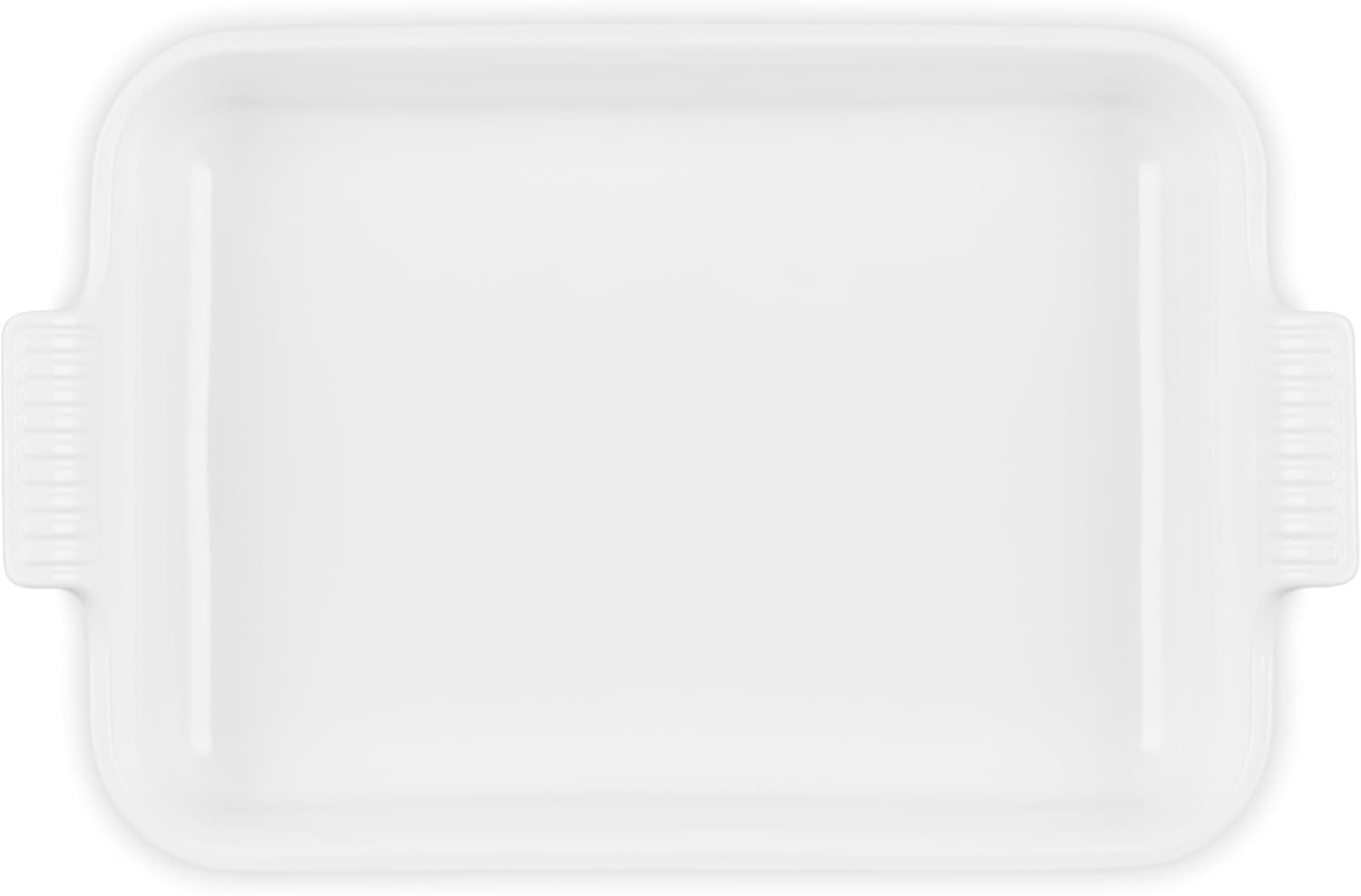 image:imageLe Creuset Stoneware Heritage Deep Rectangular Lasagna Dish 675 qt CeriseWhite