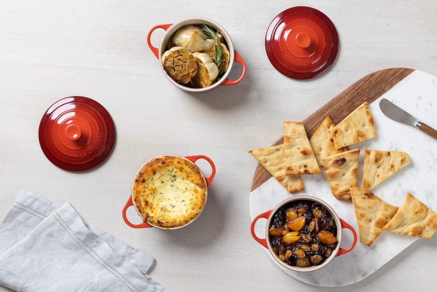 image:imageLe Creuset Stoneware Mini Round Cocotte 8 oz CaribbeanCerise