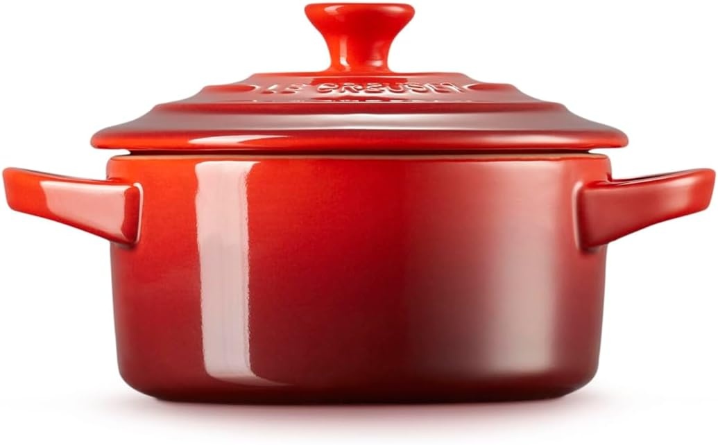 image:imageLe Creuset Stoneware Mini Round Cocotte 8 oz CaribbeanCerise