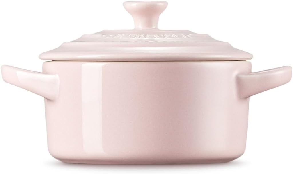 image:imageLe Creuset Stoneware Mini Round Cocotte 8 oz CaribbeanChiffon Pink