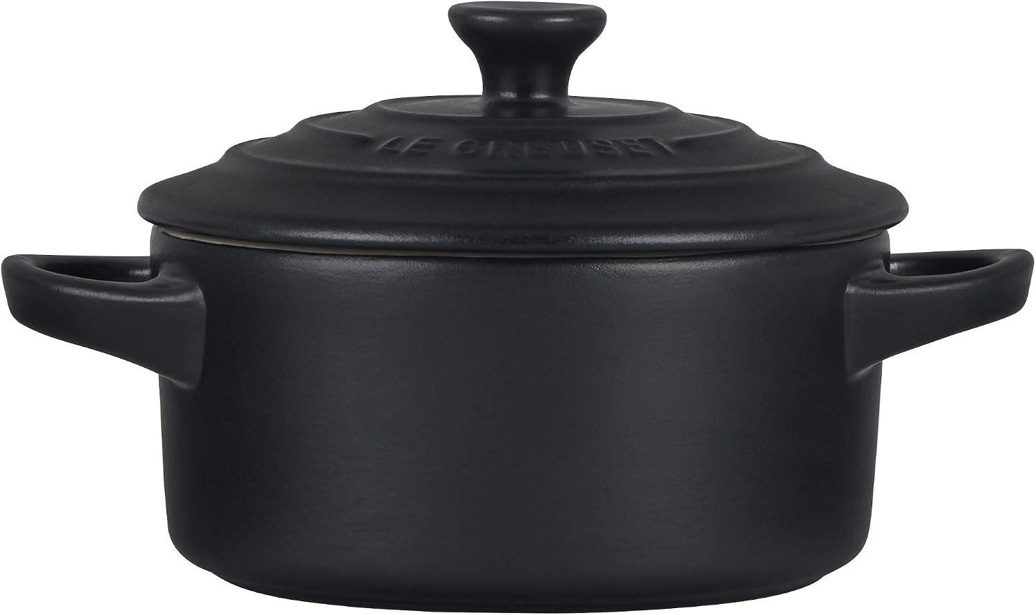 image:imageLe Creuset Stoneware Mini Round Cocotte 8 oz CaribbeanLicorice