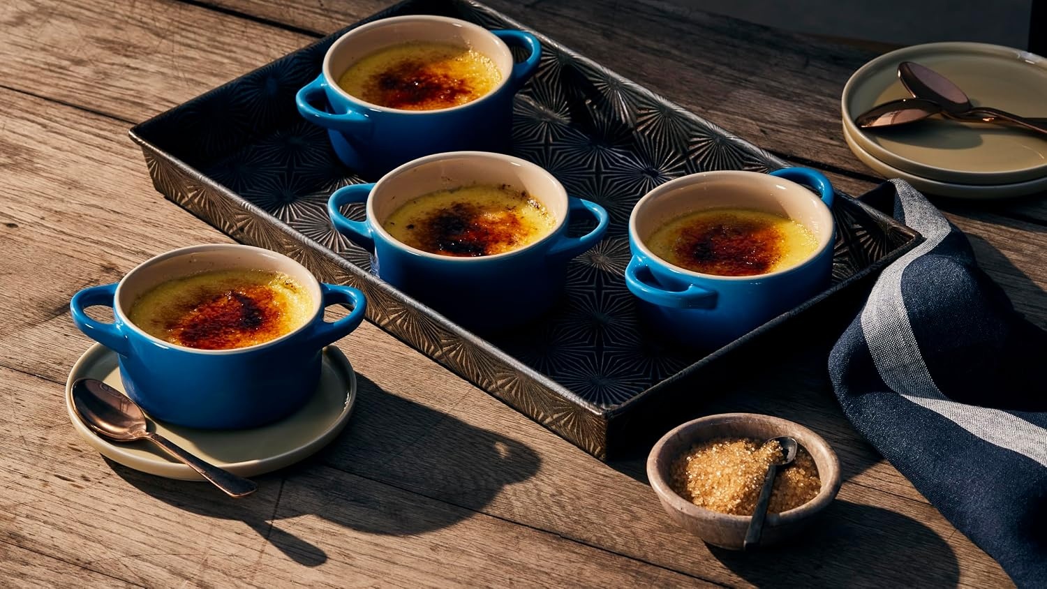 image:imageLe Creuset Stoneware Mini Round Cocotte 8 oz CaribbeanMarseille