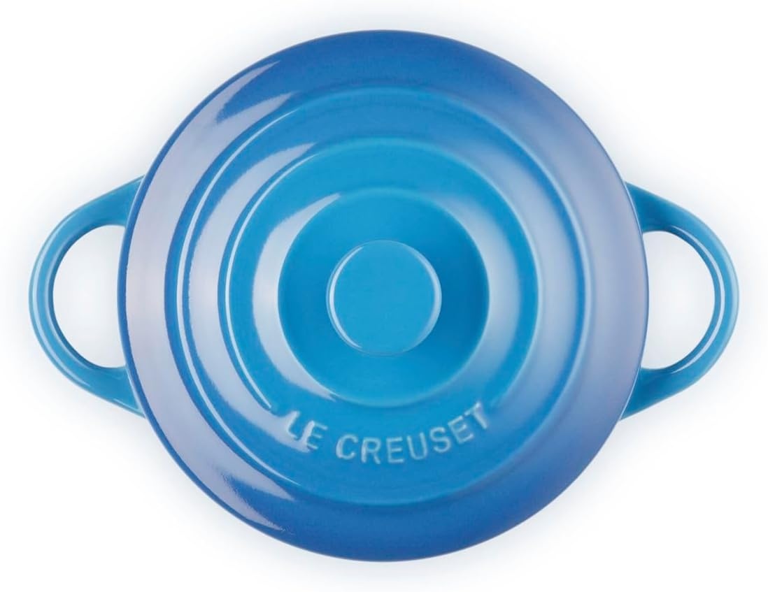 image:imageLe Creuset Stoneware Mini Round Cocotte 8 oz CaribbeanMarseille