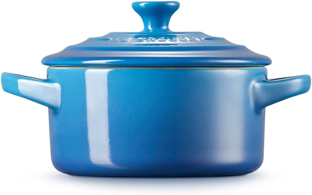image:imageLe Creuset Stoneware Mini Round Cocotte 8 oz CaribbeanMarseille