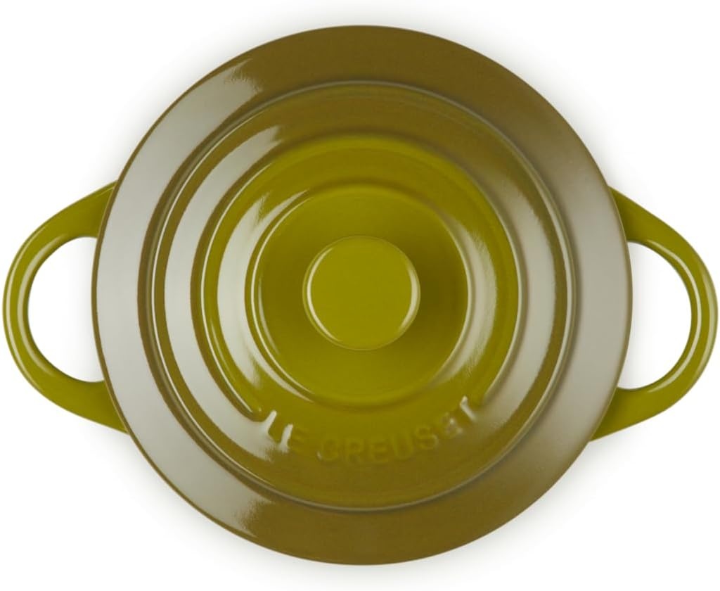 image:imageLe Creuset Stoneware Mini Round Cocotte 8 oz CaribbeanOlive