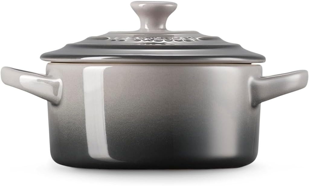 image:imageLe Creuset Stoneware Mini Round Cocotte 8 oz CaribbeanOyster