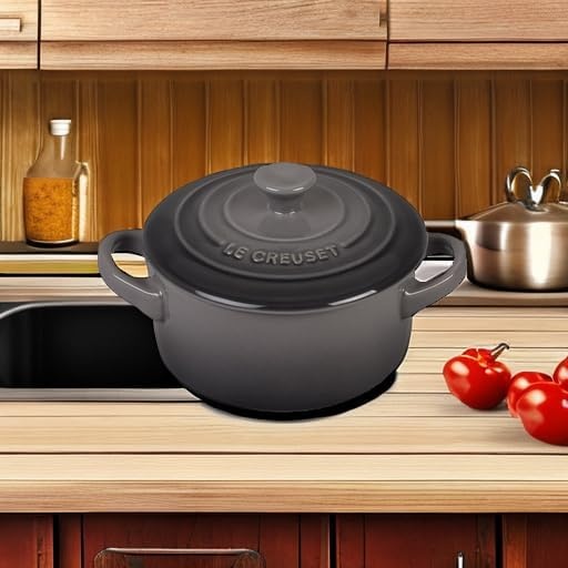 image:imageLe Creuset Stoneware Mini Round Cocotte 8 oz CaribbeanOyster