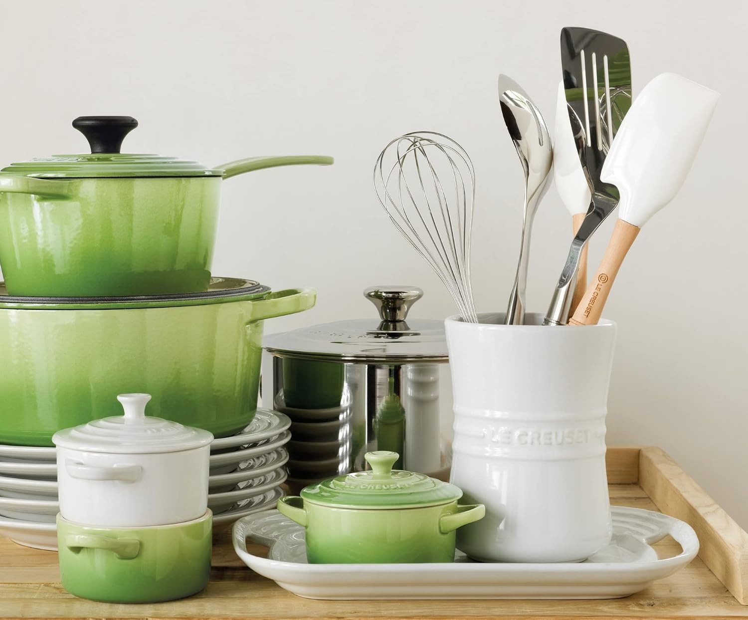 image:imageLe Creuset Stoneware Mini Round Cocotte 8 oz CaribbeanPalm
