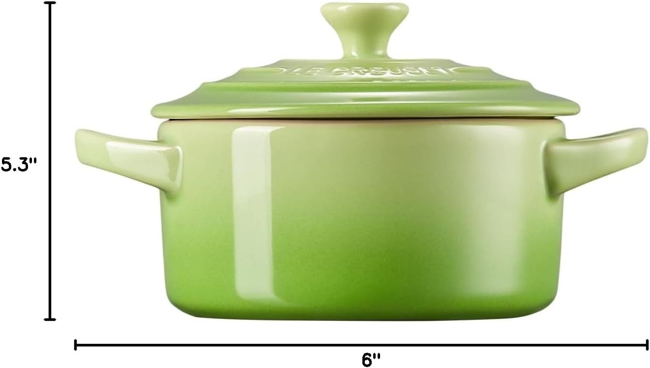 image:imageLe Creuset Stoneware Mini Round Cocotte 8 oz CaribbeanPalm