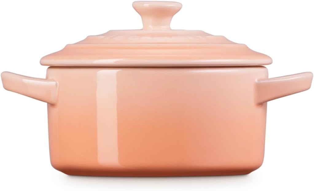 image:imageLe Creuset Stoneware Mini Round Cocotte 8 oz CaribbeanPeche