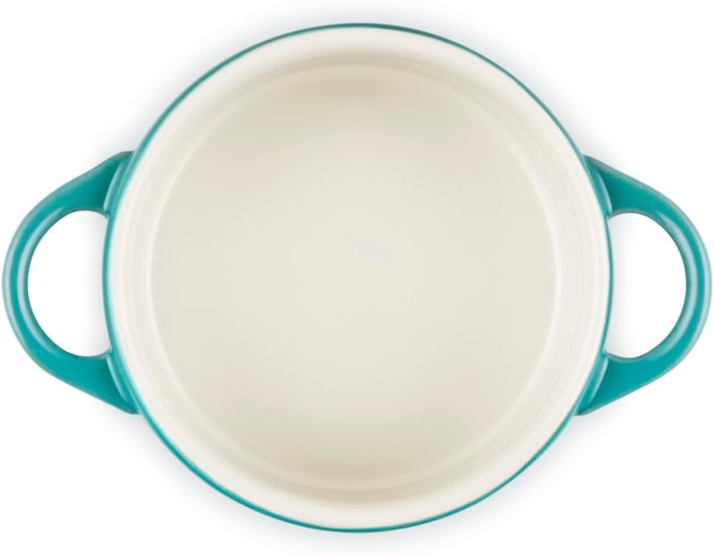 image:imageLe Creuset Stoneware Mini Round Cocotte 8 oz CaribbeanRiviera
