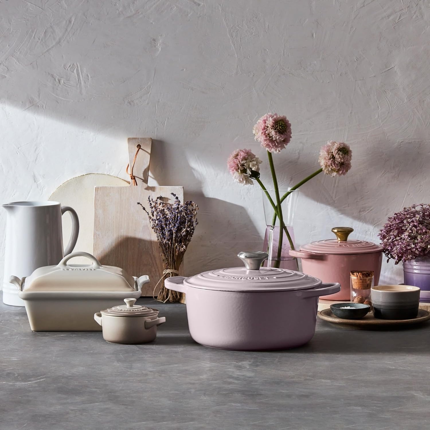 image:imageLe Creuset Stoneware Mini Round Cocotte 8 oz CaribbeanShallot