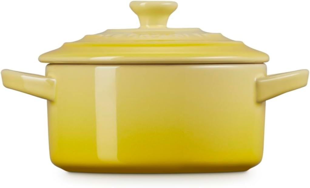 image:imageLe Creuset Stoneware Mini Round Cocotte 8 oz CaribbeanSoleil