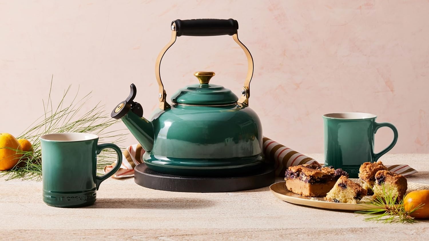 image:imageLe Creuset Stoneware Vancouver Mug 14 oz PecheArtichaut