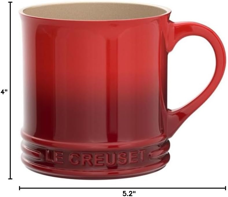 image:imageLe Creuset Stoneware Vancouver Mug 14 oz PecheCerise