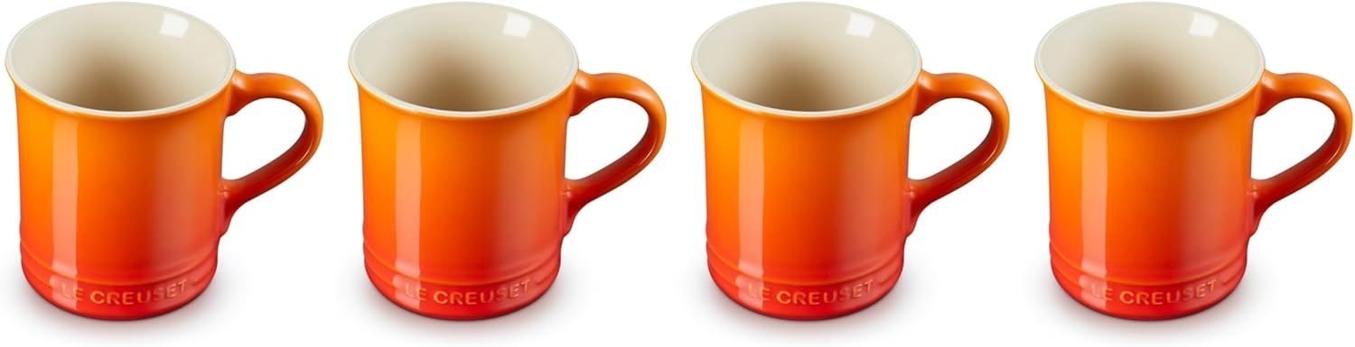 image:imageLe Creuset Stoneware Vancouver Mug 14 oz PecheFlame