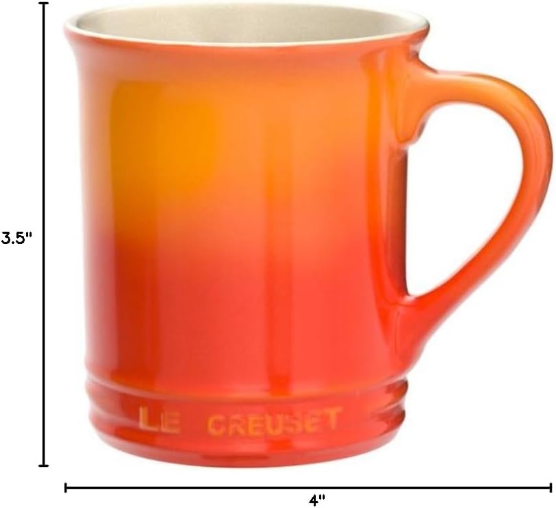 image:imageLe Creuset Stoneware Vancouver Mug 14 oz PecheFlame