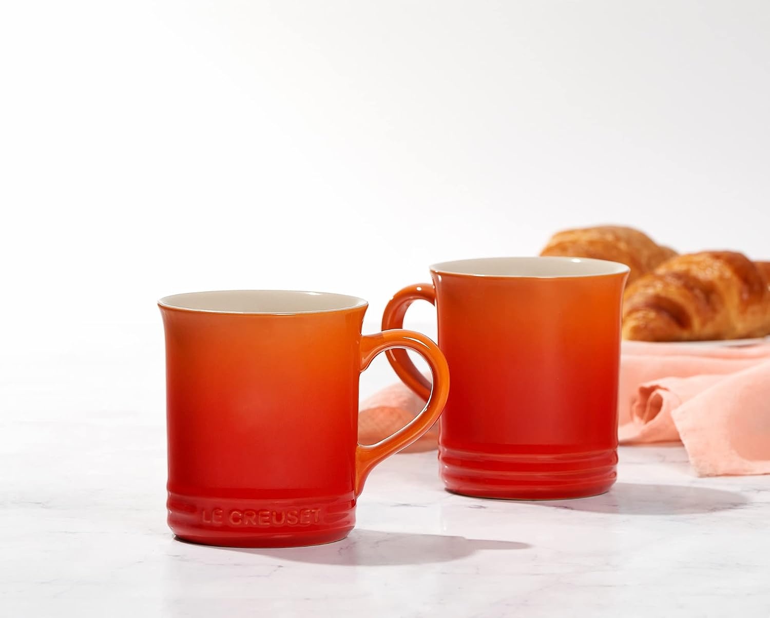 image:imageLe Creuset Stoneware Vancouver Mug 14 oz PecheOlive