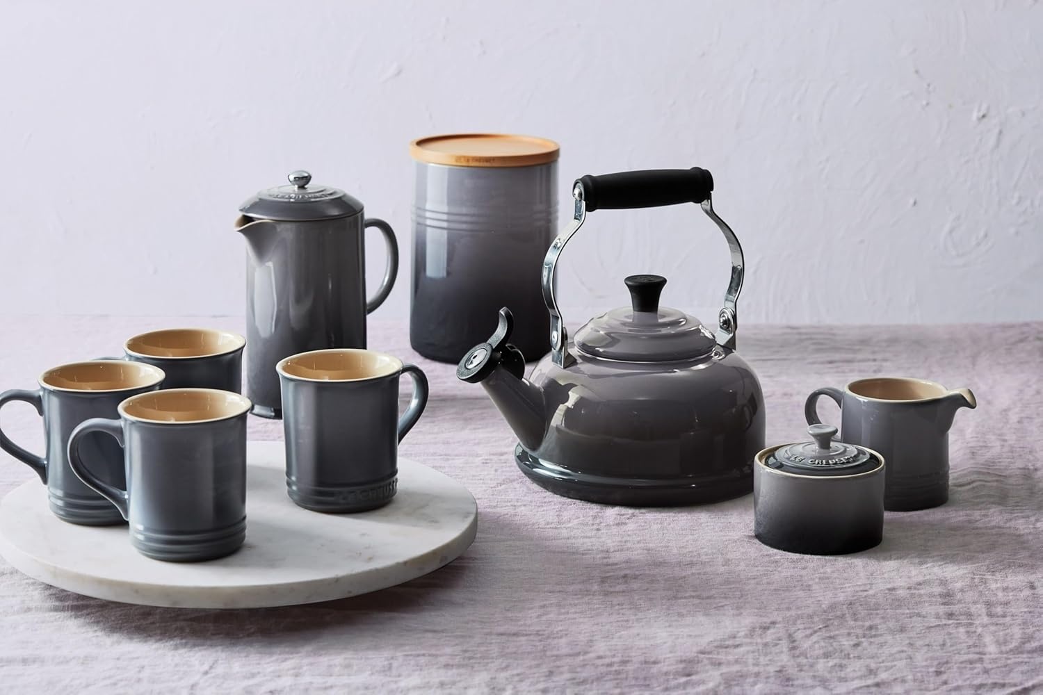 image:imageLe Creuset Stoneware Vancouver Mug 14 oz PecheShallot