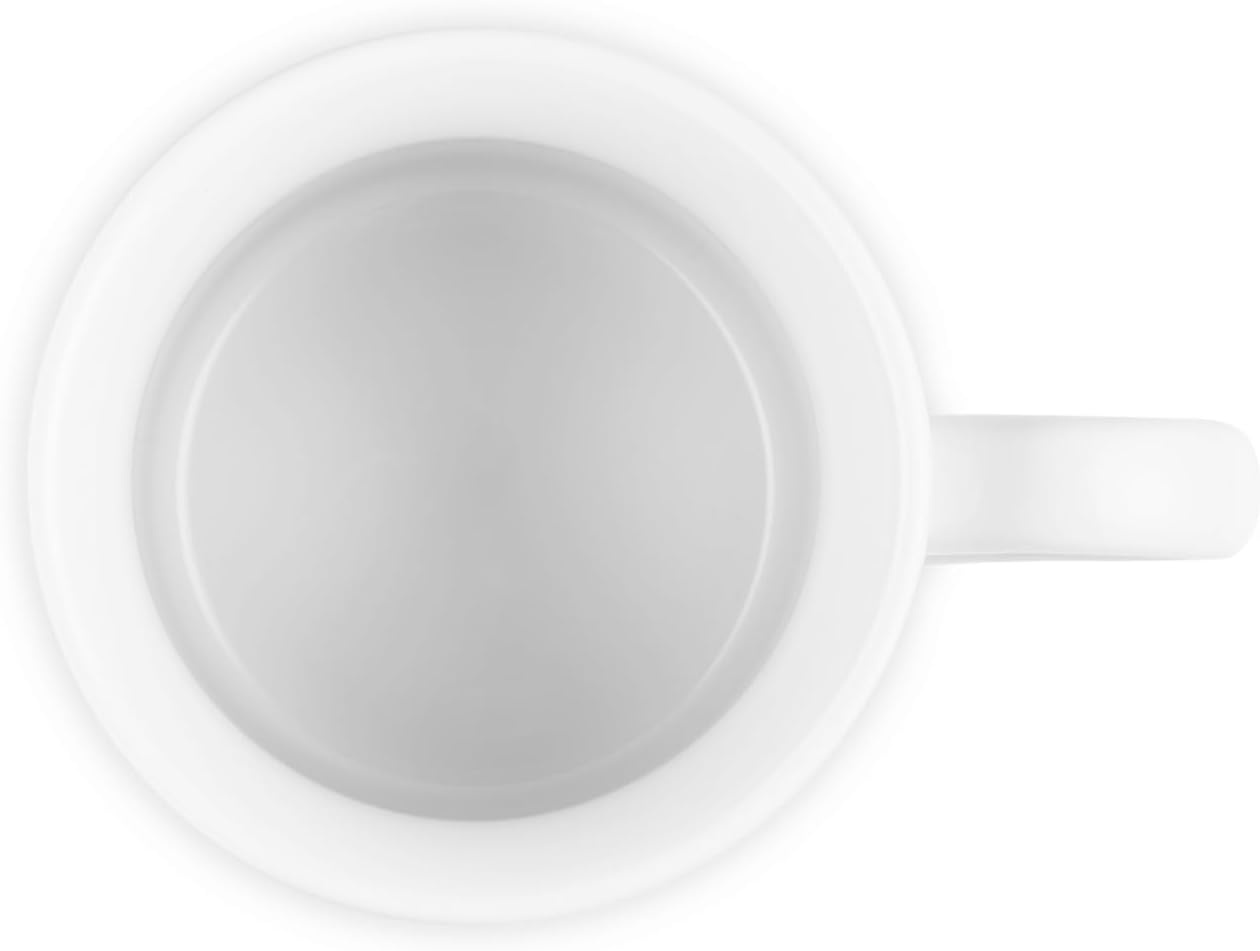 image:imageLe Creuset Stoneware Vancouver Mug 14 oz PecheWhite