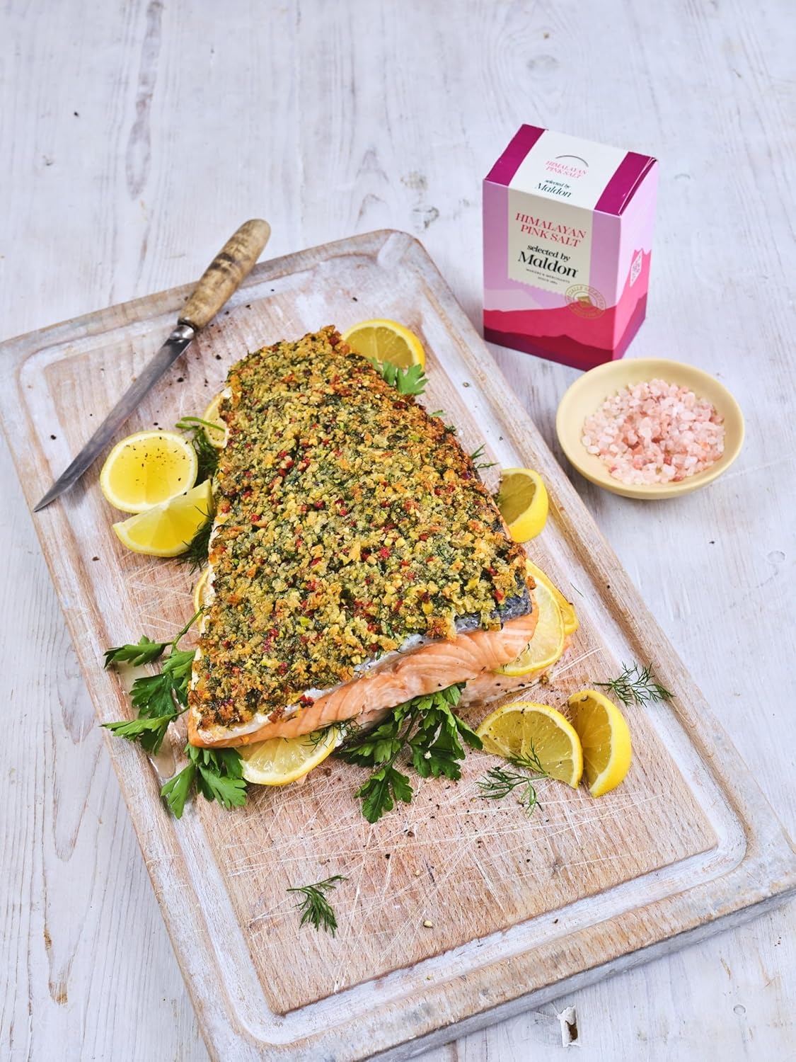 image:imageMaldon Smoked Sea Salt Flakes 44 oz 125 g Unique Pyramid Shaped Salt Flakes Gently Smoked Over Oak Perfect for a Wide Range of Dishes HandHarvested for Four Generations88 Ounce Pack of 1