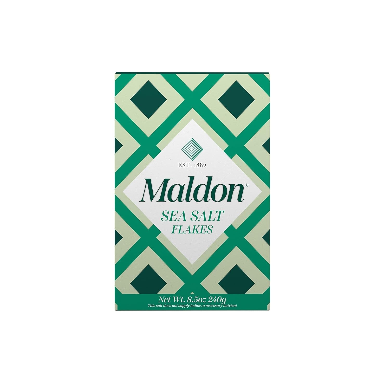 image:imageMaldon Salt Sea Salt Flakes 85 oz 240 g Kosher Natural Unique Gourmet Pyramid Shaped Salt Flakes Perfect for a Wide Range of Dishes HandHarvested for Four Generations Packaging May vary85 Ounce Pack of 1