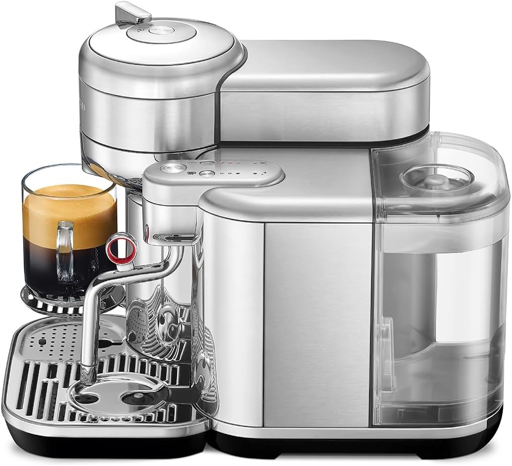 image:imageNespresso Vertuo Creatista Coffee and Espresso Maker by Breville Brushed Stainless SteelBrushed Stainless Steel