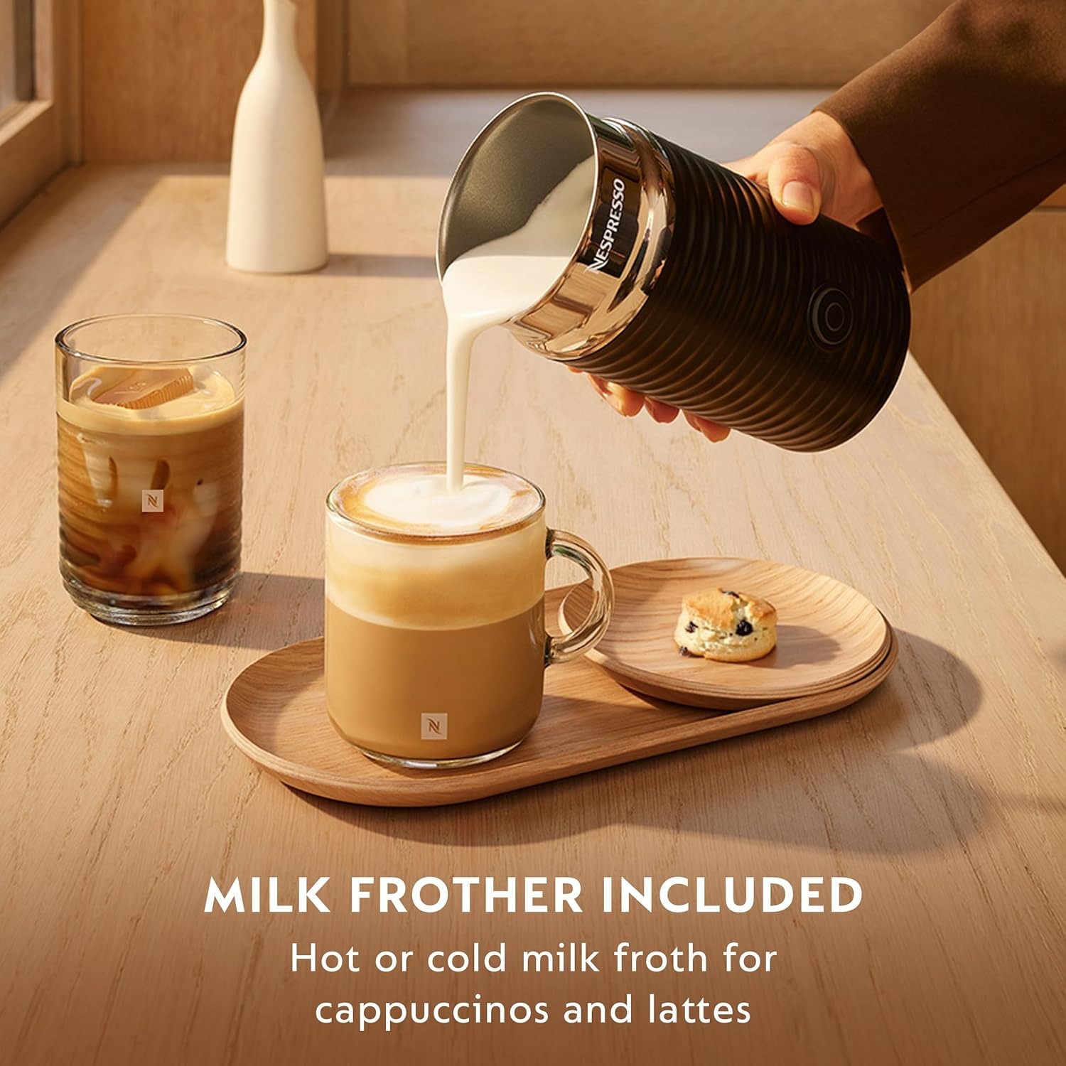 image:imageNespresso Vertuo Pop Coffee and Espresso Maker by Breville Matte Black GoldMatte Black Gold