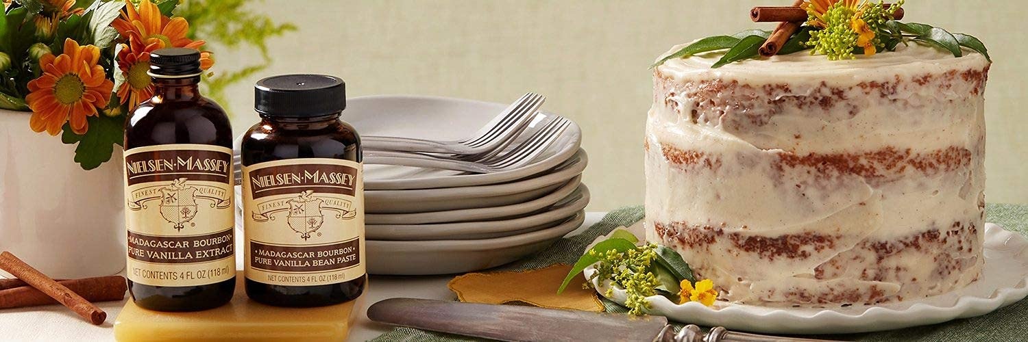 image:imageNielsenMassey Madagascar Bourbon Pure Vanilla Bean Paste for Baking and Cooking 4 Ounce Bottle4 Fl Oz Pack of 1