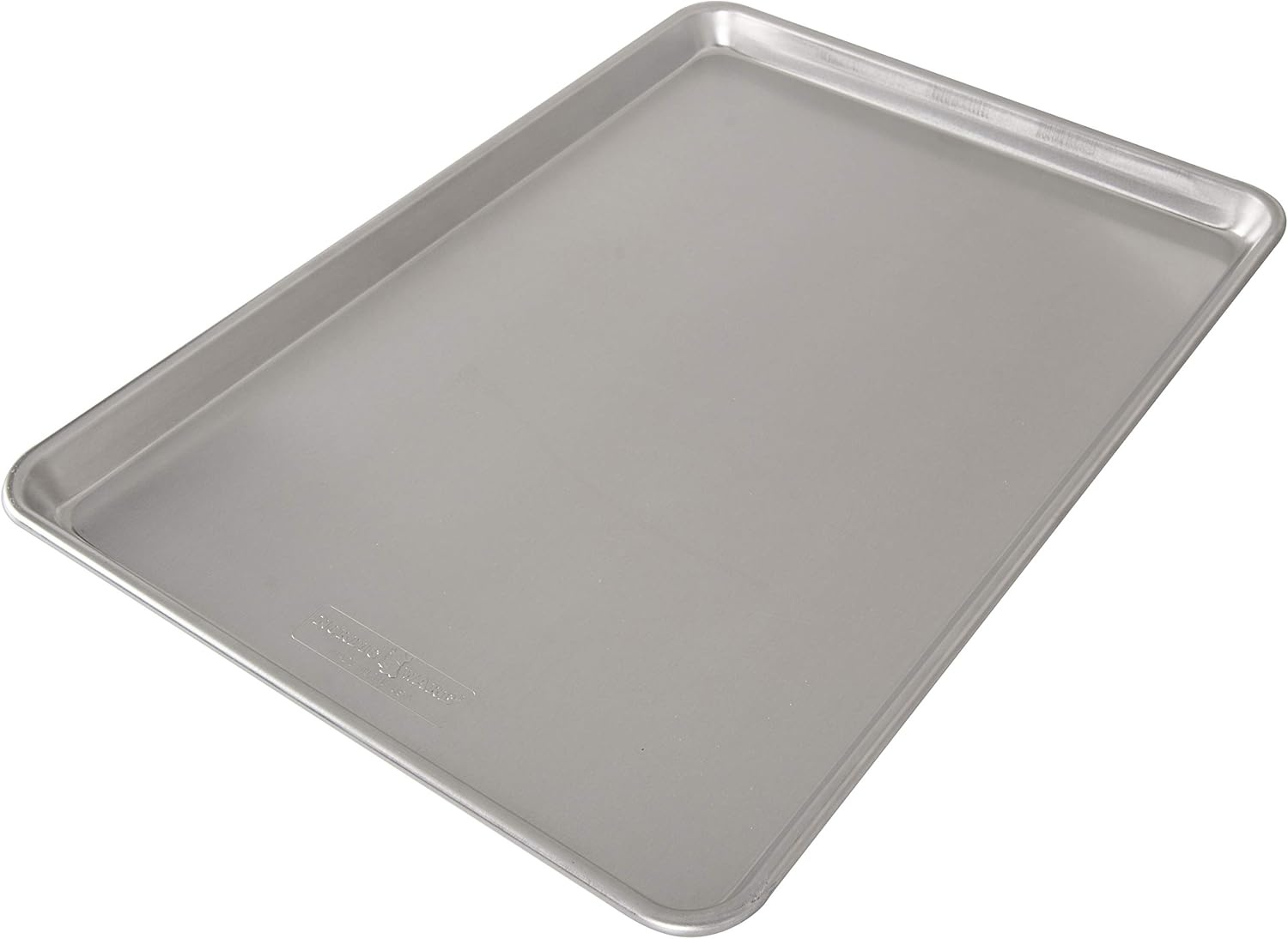 image:imageNordic Ware Extra Large Baking Sheet 21 x 15 inches XL Big sheet pan Natural Uncoated Aluminum Reinforced Steel Rim Prevents Warping 1pk Big Sheet2pk Big Sheet